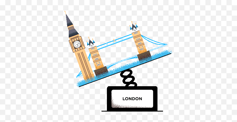 Big Ben London Bridge Gif - Animated Gif Transparent London Bridge Gif Png,Big Ben Transparent