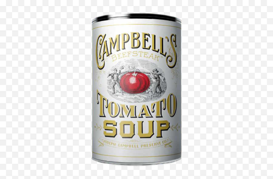 History Of The Soup Can - First Campbell Soup Can Png,Campbell Soup Logos