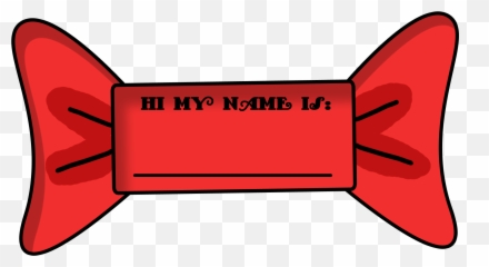 Hi - Clip Art Png,Hello My Name Is Transparent