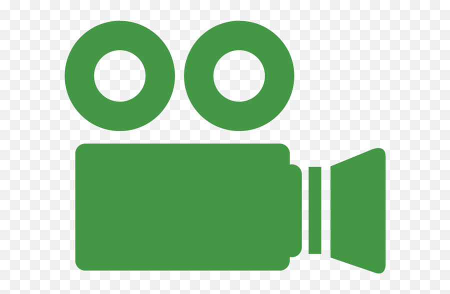 Video Camera Icon Green Transparent Png - Green Video Camera Logo,Video Camera Icon Png