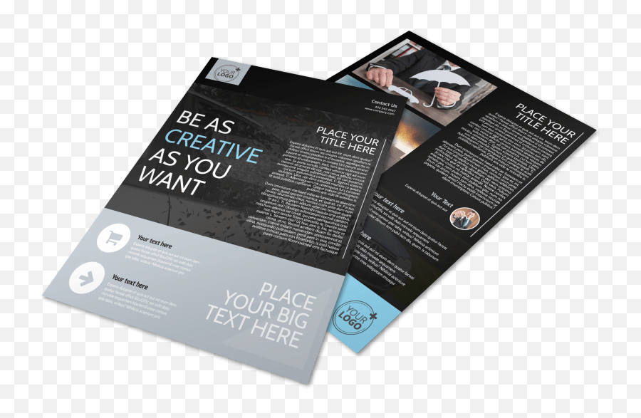 Auto Insurance Flyer Template - Vertical Png,Flyer Png