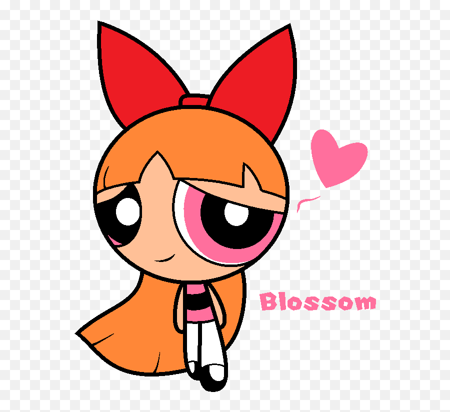 Blossom - Cartoon Blomssom Png,The Powerpuff Girls Logo