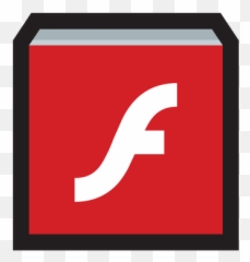 Adobe Flash Player Icon Of Colored - png