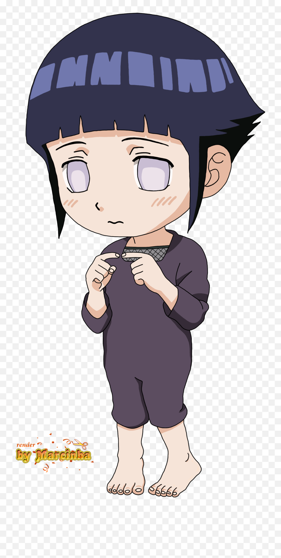 Hinata Hyuga Png - Render Hinata Hyuga Childhood By Hinata Hyuga Chibi Png,Hinata Hyuga Png