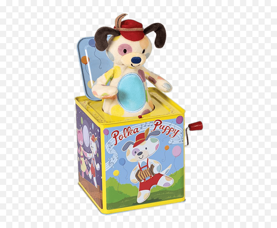 Polka Puppy Jack In The Box Transparent Png - Stickpng Toy Jack N The Box,Jack In The Box Png