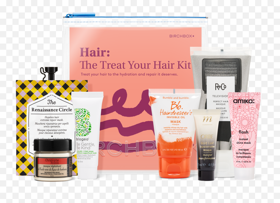 The Treat Your Hair Kit - New Birchbox Kit Available Now Cream Png,Robin Mask Png