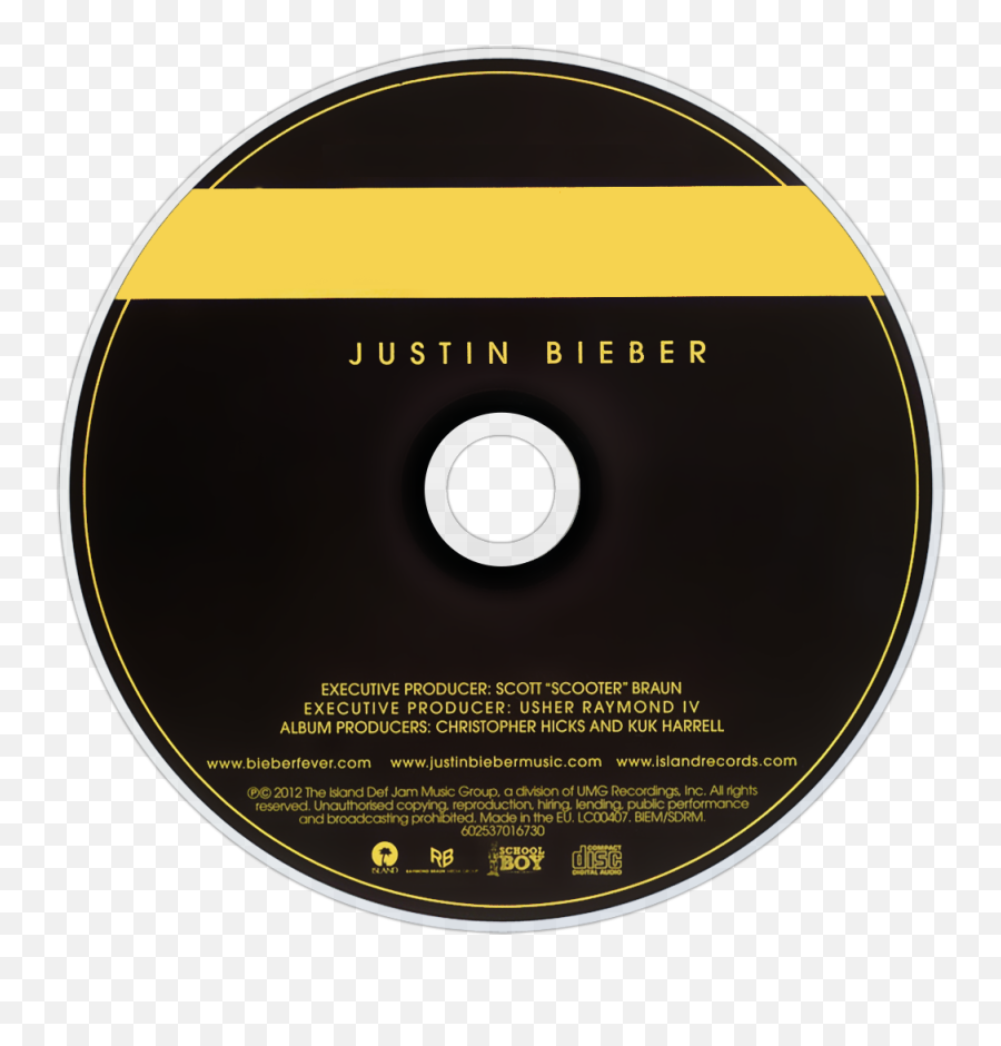 Justin Bieber - Optical Disc Png,Def Jam Icon Review