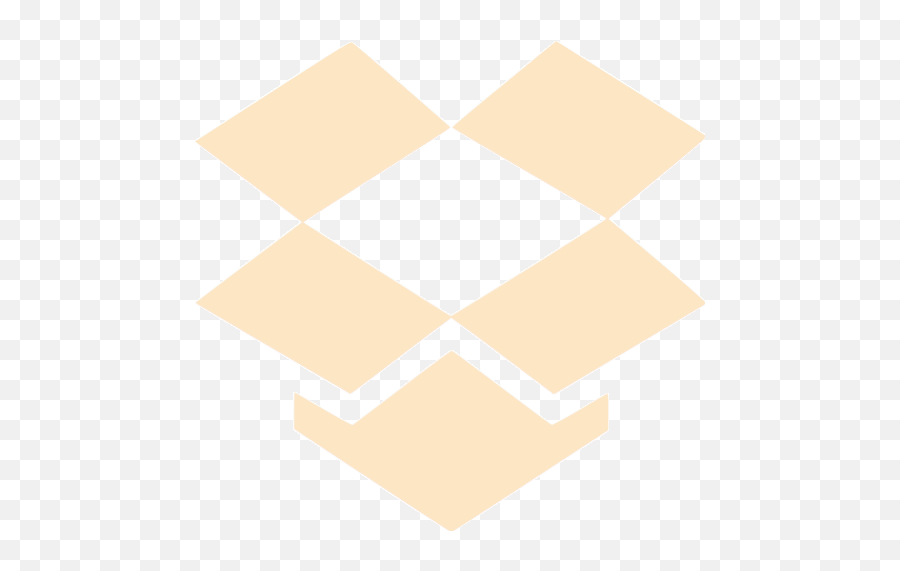 Bisque Dropbox Icon - Free Bisque Social Icons Verdon Natural Regional Park Png,Dropvbox Icon