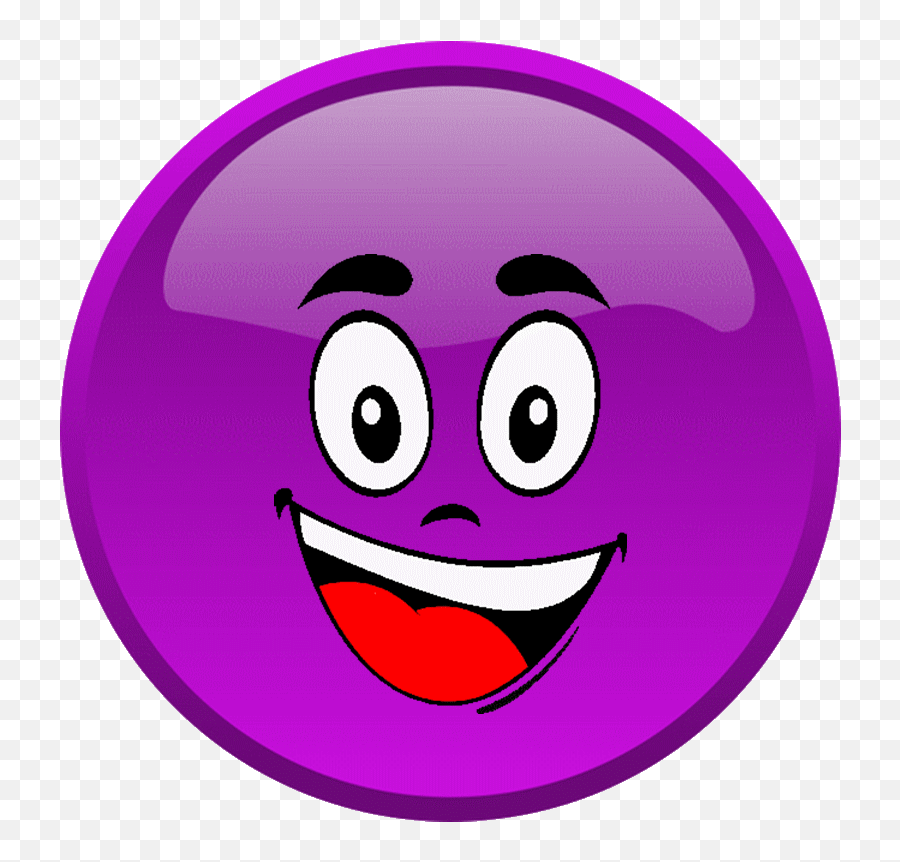 Funny Emoji Faces - Smiley Violet Png,Cg Icon