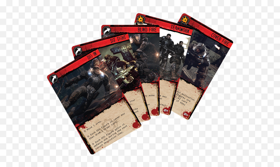 Stand Together - Gears Of War Board Game Cards Png,Gears Of War Aim Icon
