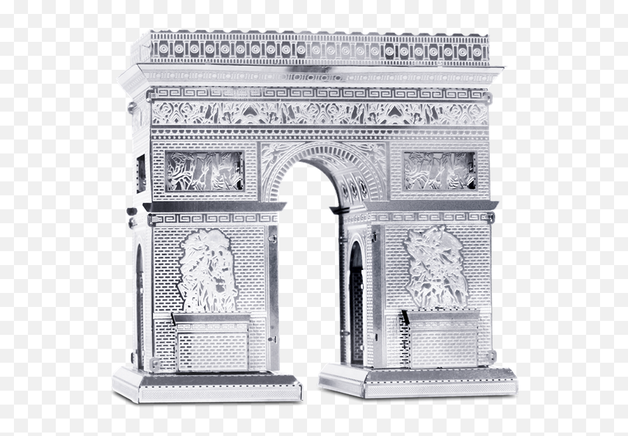 Metal Earth Arc De Triomphe 3d Model Kit - Metal Earth Arc De Triomphe Png,Arc De Triomphe Icon