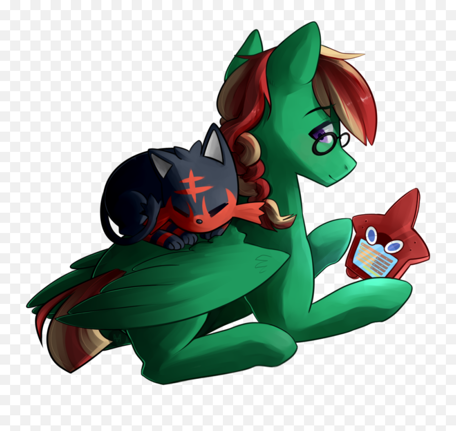 Download Goshhhh Commission Litten Oc Only Pokedex - Litten Png,Shhhh Icon