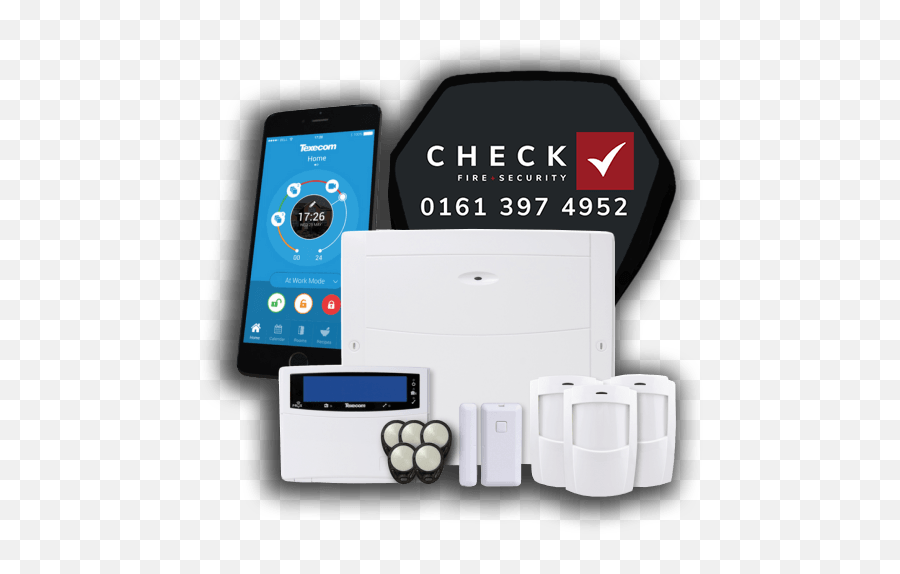 Intruder Alarm System Wired Wireless - Smart Alarm System Uk Png,Intruder Icon