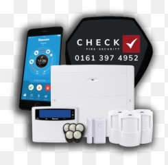 Intruder Alarm System Wired Wireless - Smart Alarm System Uk Png,Intruder Icon