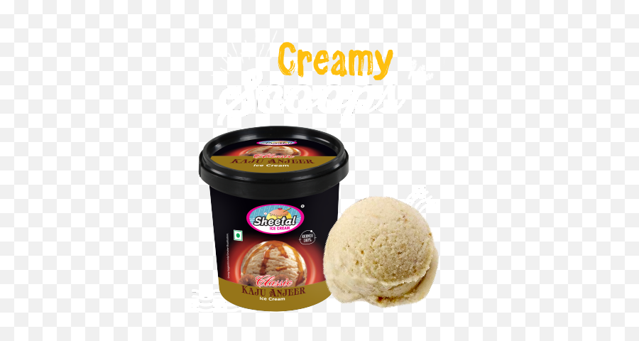 Sheetal Ice Cream The Rich Taste Of 100 Pure Milk - Sheetal Ice Cream Rajkot Png,Ice Cream Scoop Png