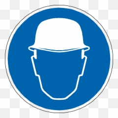 Head Protection Helmet - Free vector graphic Pixabay Hard Hat Sign Png