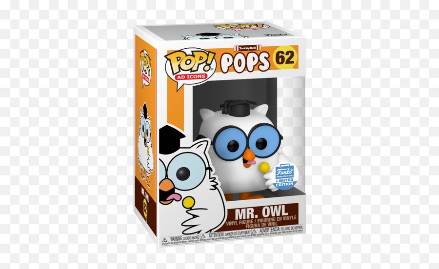 Ad Icons Tootsie Roll Pops Mr Owl Funko Shop - Funko Pop Mr Owl Png,Pop Icon Shirt