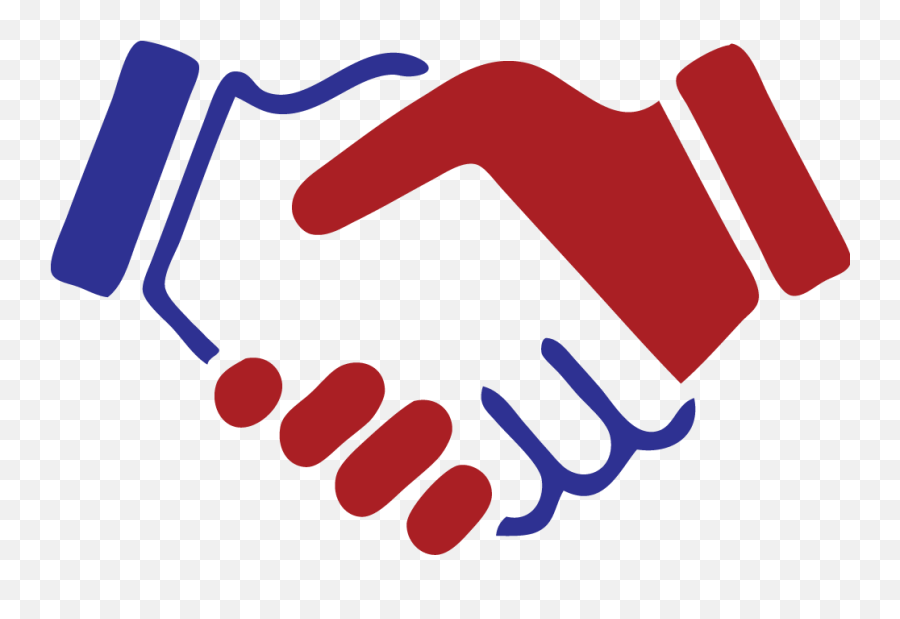 Benefits - Handshake Icon Blue Png Clipart Full Size Partnership Png,Hand Shake Icon