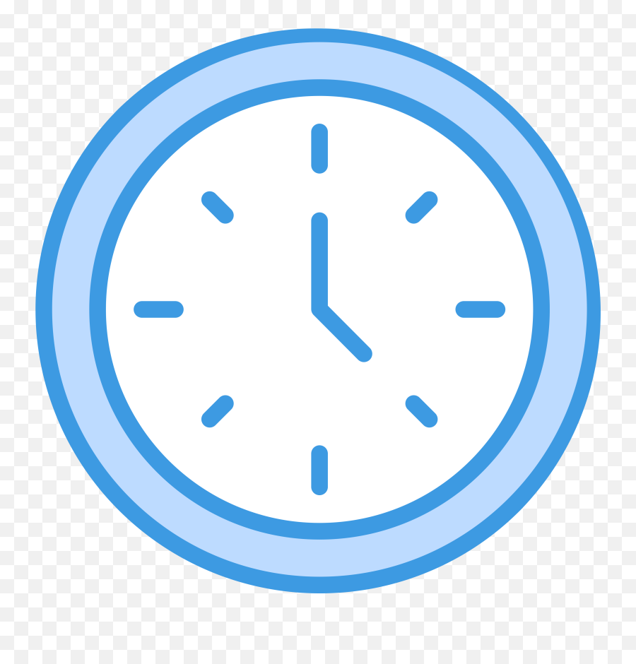Clock Time Alarm Minute Business Free Icon - Iconiconscom Solid Png,Flat Clock Icon