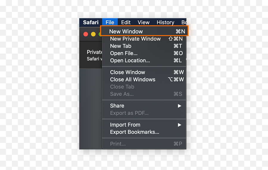 How To Go Incognito In Safari - Dot Png,Open In A New Tab Icon