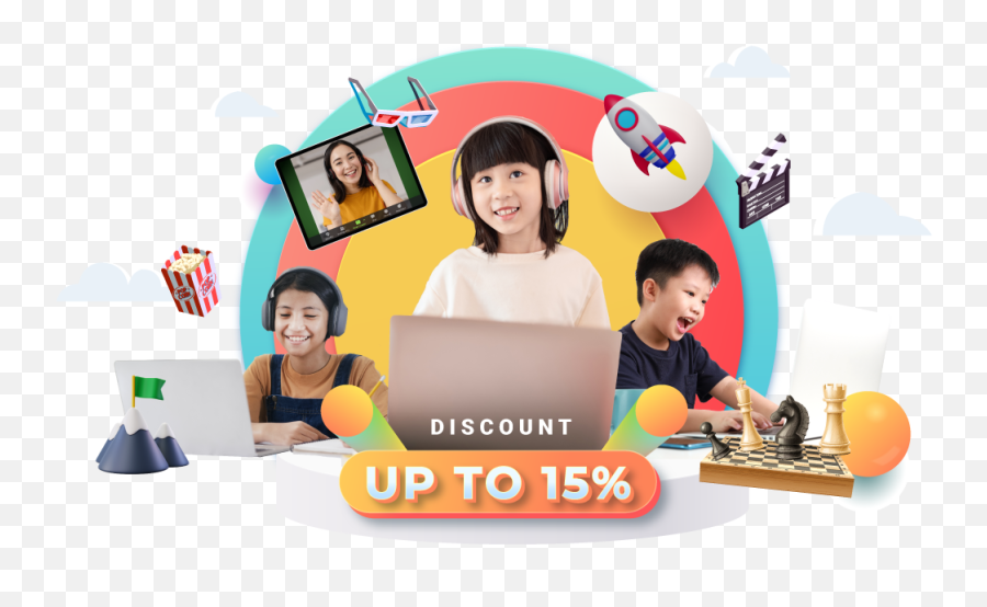 Online Extracurricular Classes - Everest Education Sharing Png,Vipkid V Icon