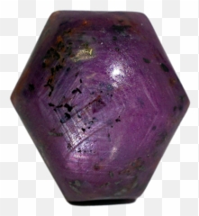 Star Ruby Corundum Crystal - Solid png