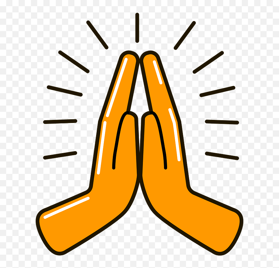 Namaste Clipart Free Download Transparent Png Creazilla - Namaste Images Clip Art,Praying Hands Icon Png