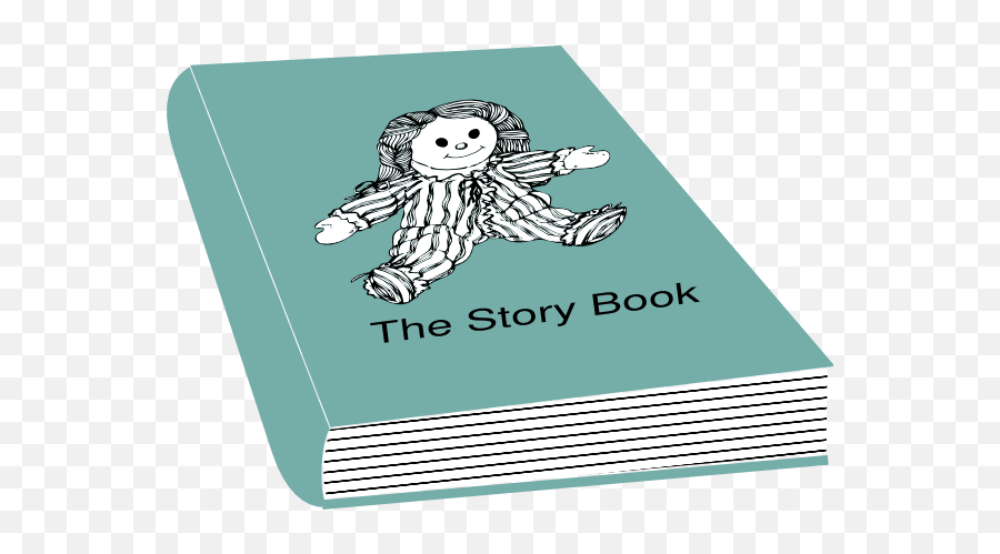 Story Book Clip Art - Vector Clip Art Online Closed Book Clip Art Png,Book Clipart Png