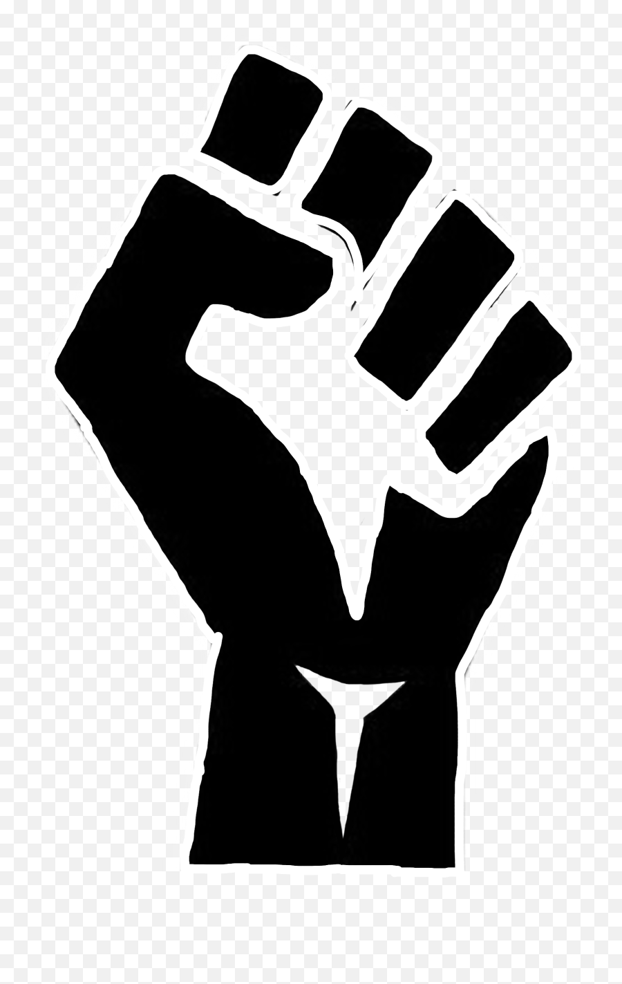 Freetoedit Blm Fist 330874796033211 By Artisticallyevie - Black Lives Matter Hand No Background Png,Fist Icon
