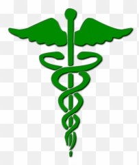 Caduceus Symbol Png 4 Image - Medical Logo Color Green