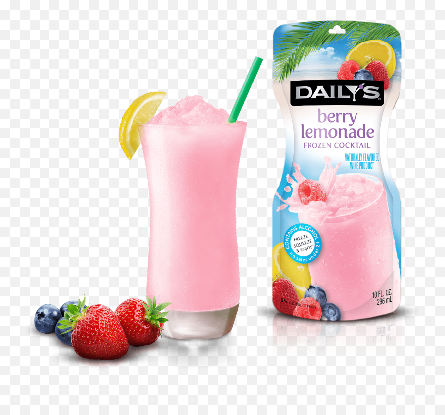 Frozen Berry Lemonade - Berry Lemonade Frozen Cocktail Png,Lemonade Transparent