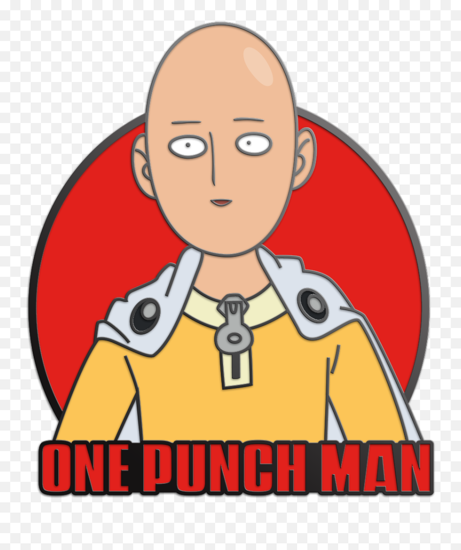 Pin Club One Punch Man - Cartoon Png,Saitama Transparent