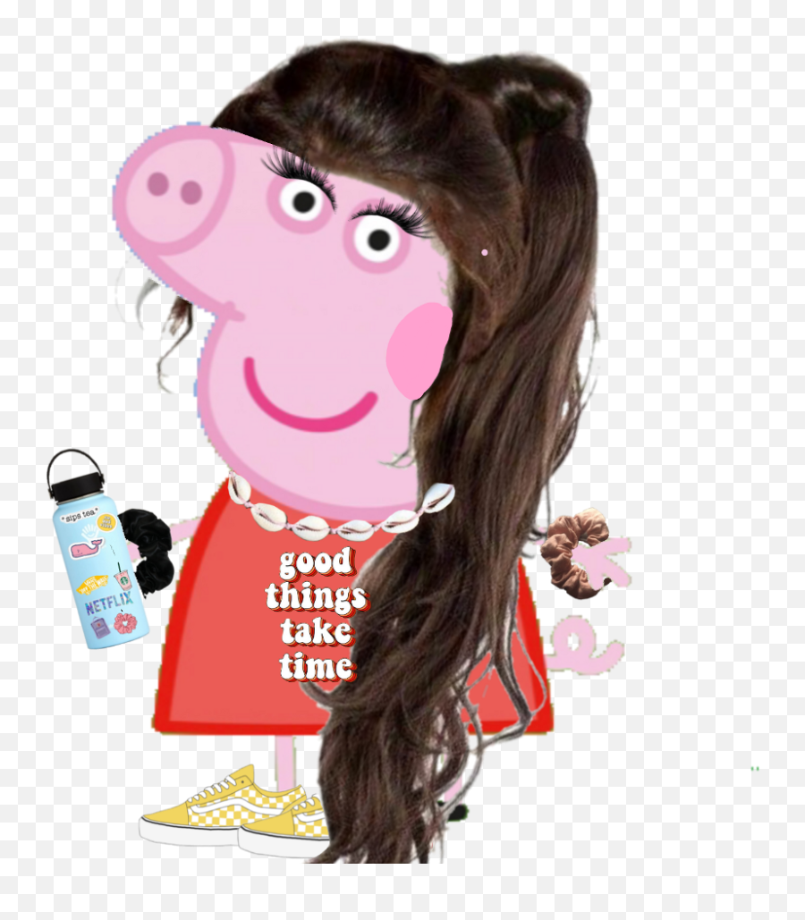 Peppa Pig Being A Vsco Girl - Kalimat Blog Peppa Pig Visco Girl Png,Peppa Pig Gay Icon