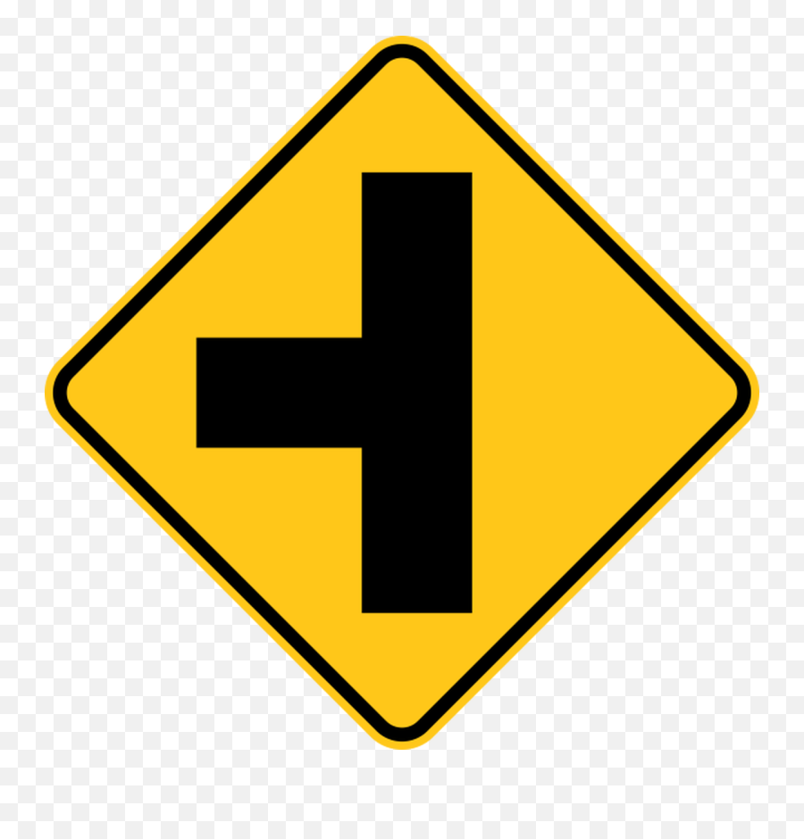 Side Road Left Warning Trail Sign Digital Crayon - Dot Png,Winding Path Icon