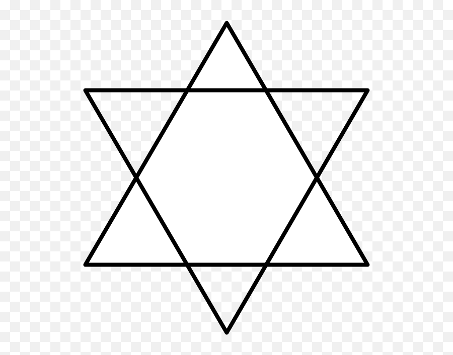 Star Of David U2013 Clipartshare - Triangle On Black Background Png,Star Of David Png