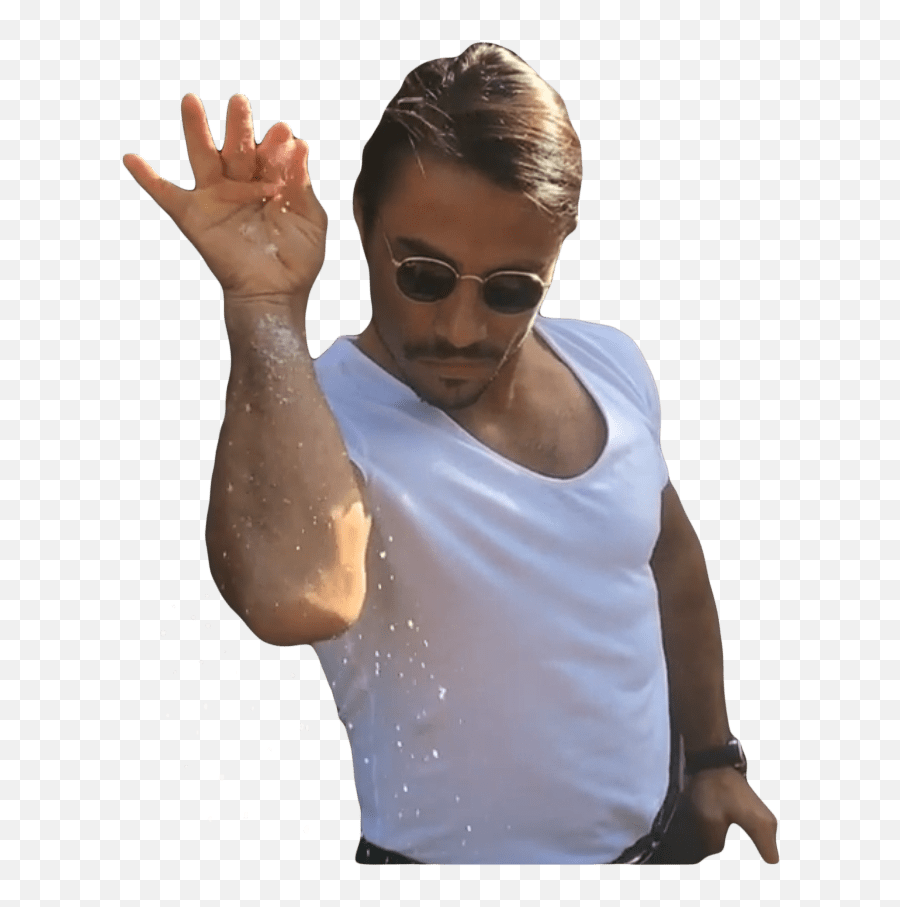 Salt Bae Chef Png Clipart Mart - Funny Stickers For Whatsapp Png,Chef Png