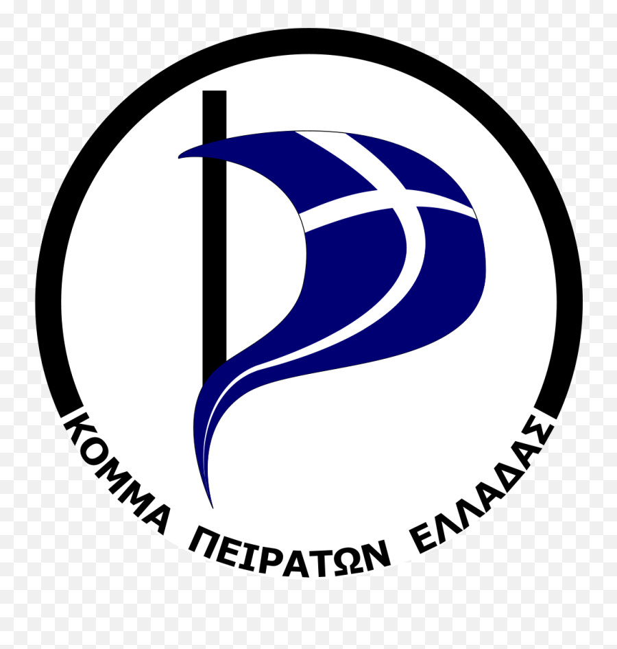 Greek Pirate Party Logo - Logos Pirate Party Png,Greek Logo