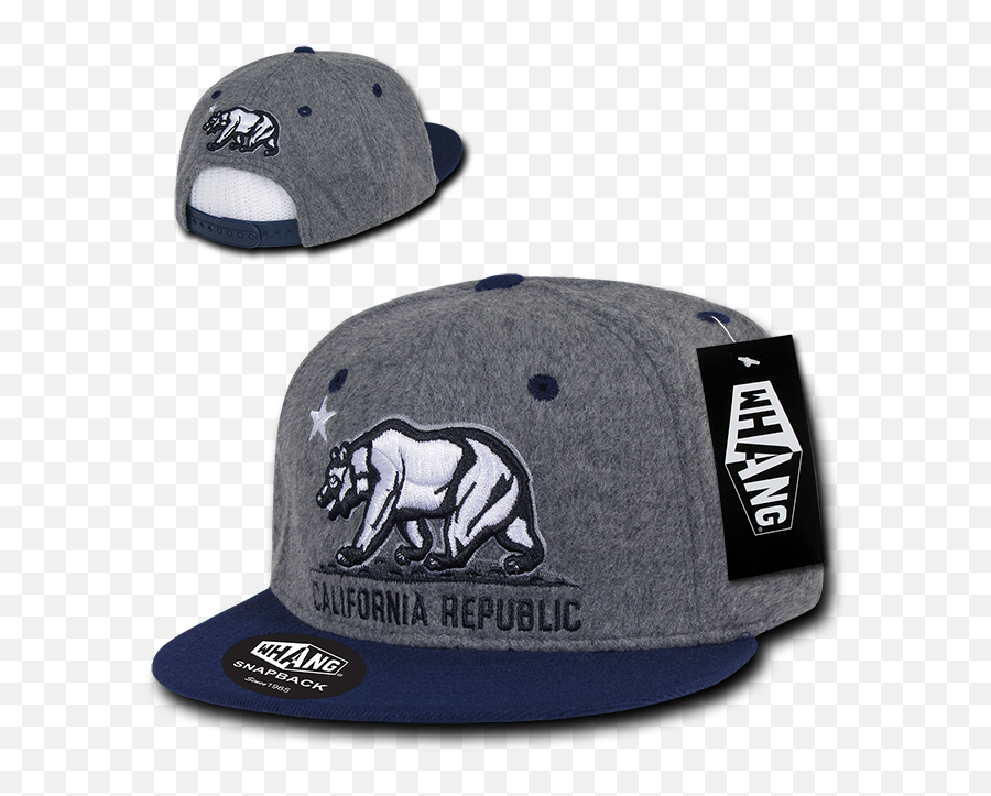Download Whang Melton Cali Bear - California Republic Snapback Hat Png,Hats Png