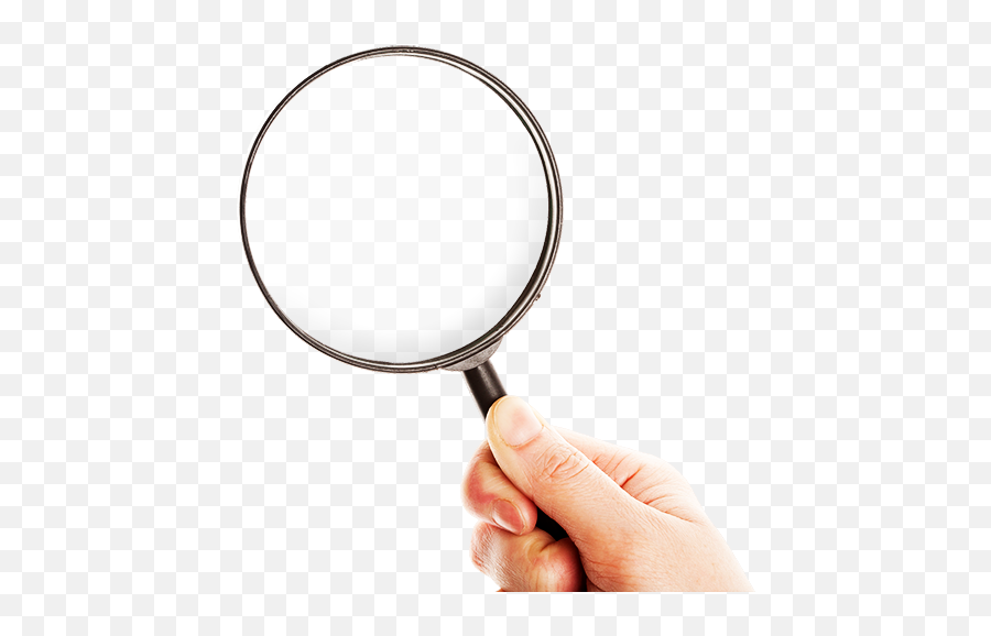Hand With Magnifying Glass Png - Hand Holding Magnifying Glass Png,Lupa Png