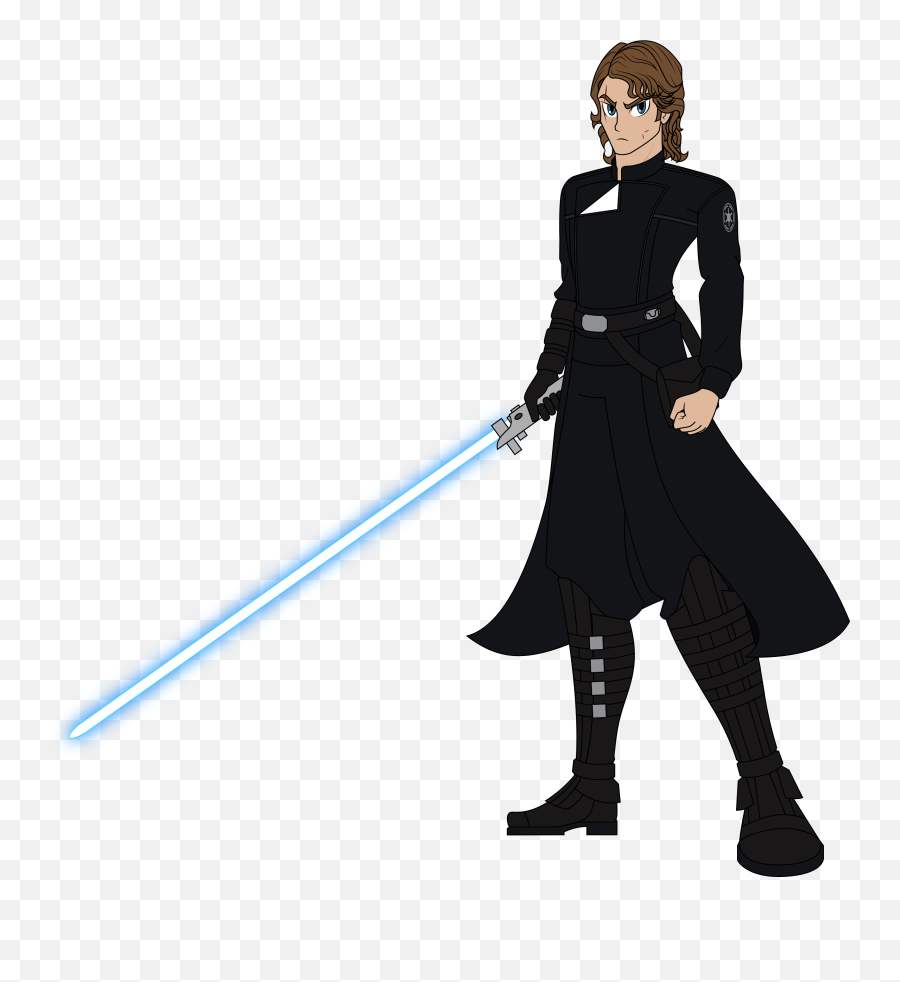 Luke Skywalker Costume Galactic Empire - Fan Art Anakin And Luke Png,Luke Skywalker Png