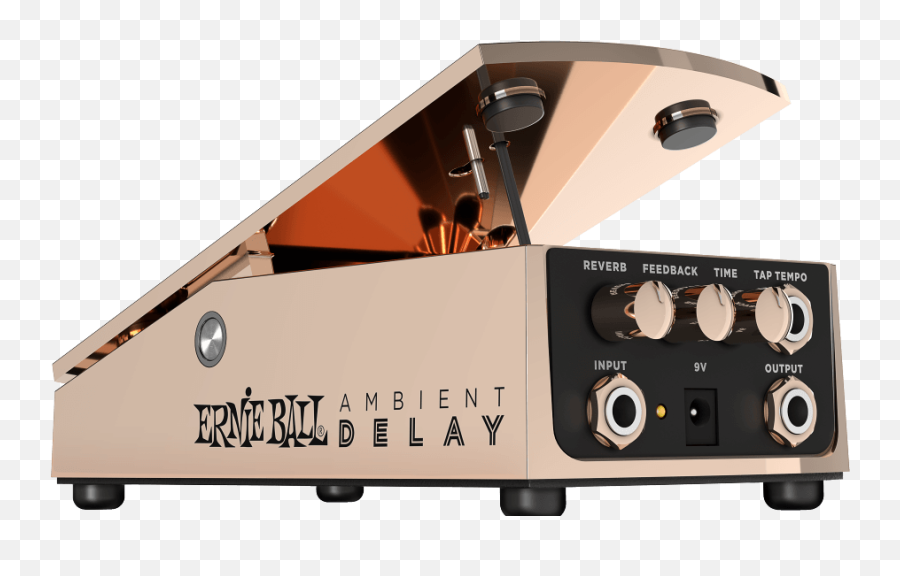 Download Hd Ernie Ball Ambient Delay Guitar Effect Pedal - Ernie Ball Overdrive Expression Png,Ernie Png