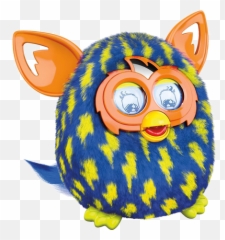 Download Hd Pelúcia Furby Boom Sunny - Hasbro Boom Furby Lightning Bolt Png,Furby Png
