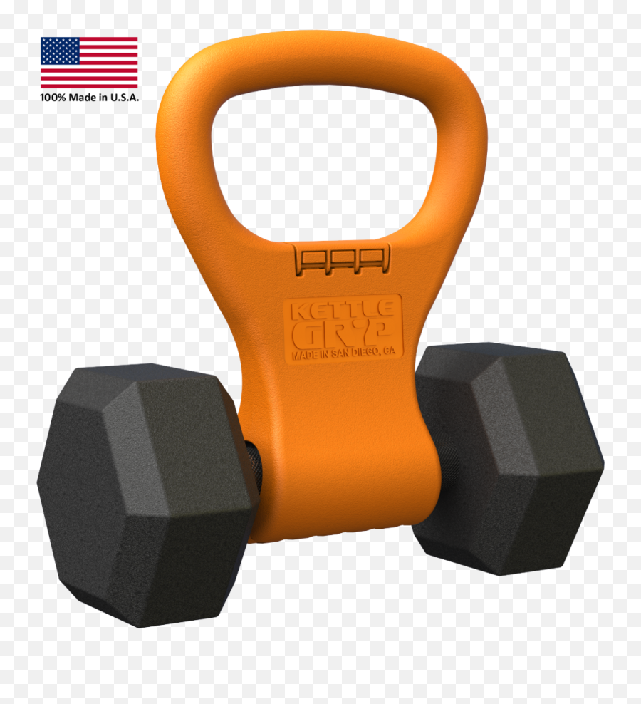 Turn Dumbbells Into Kettlebells Kettle Grypu0027s Kb Handle - Kettlebell Multi Weights Png,Dumbell Png