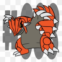 Daily Pokemon 383 - Groudon Pokemon Cartoon Png,Groudon Png