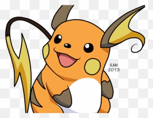 Pokemon Raichu Transparent Png Image - Pikachu Pichu Raichu Pokemon,Raichu Png