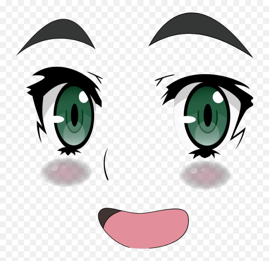 Mq Blush Eyes Faces Face Happy Anime - Anime Face No Anime Face Transparent Background Png,Happy Face Transparent Background