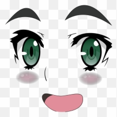 Mq Blush Eyes Faces Happy Anime - Anime Face No Transparent Background png