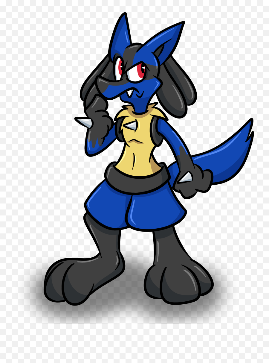 Obligatory Lucario U2014 Weasyl - Cartoon Png,Lucario Png