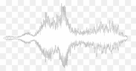 White Sound Wave Png Image With No - Darkness