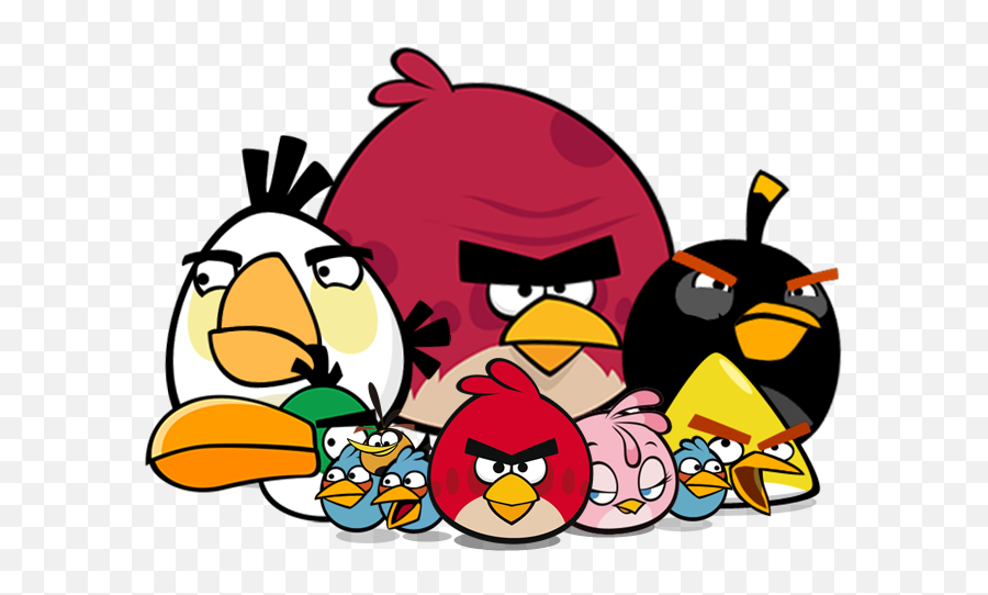 Download Free Png Image - The Flock Angry Birdspng Angry Birds,Bird Flock Png